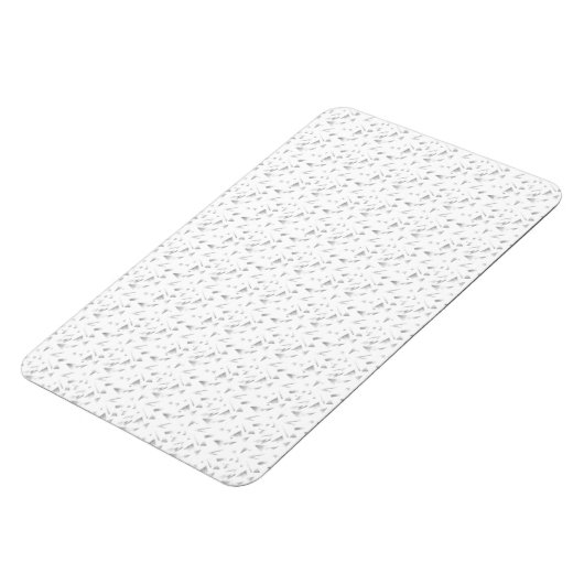 Horizontal, grau Cloud Magnet (Linke Seite)