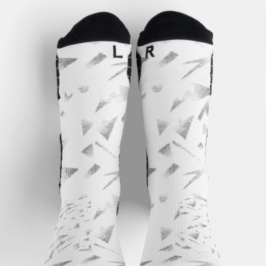 Horizontal, grau Cloud Socken (Oben)