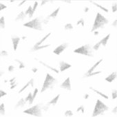 Horizontal, Graue Wolke, kundenspezifisch geschnit Aufkleber (Vorderseite)