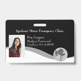 Horizontal ID Lanyard Abzeichen Business Medical Ausweis