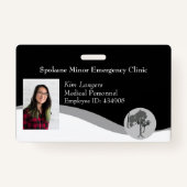 Horizontal ID Lanyard Abzeichen Business Medical Ausweis (Vorderseite)