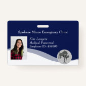 Horizontal ID Lanyard Abzeichen Business Medical Ausweis (Vorderseite)