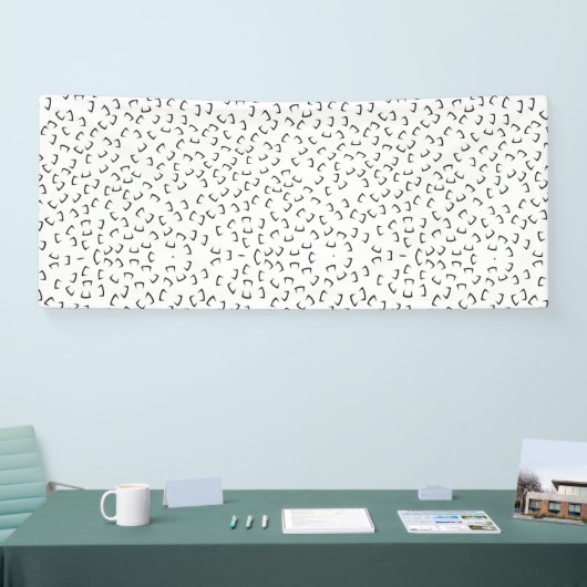 Horizontal, Iridium, Banner am Schwarzen Eel (Messe)