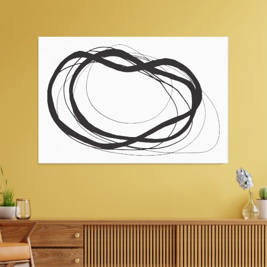 Horizontal kontinuum leinwanddruck (Insitu (Wohnzimmer))