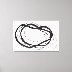 Horizontal kontinuum leinwanddruck