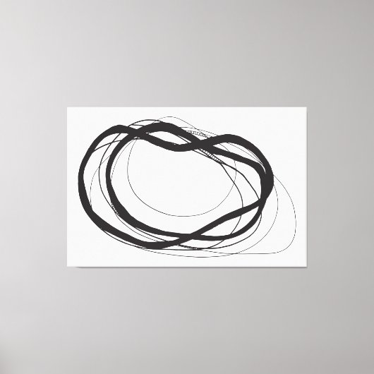 Horizontal kontinuum leinwanddruck (Vorderseite)