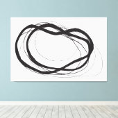 Horizontal kontinuum leinwanddruck (Insitu (Holzboden))