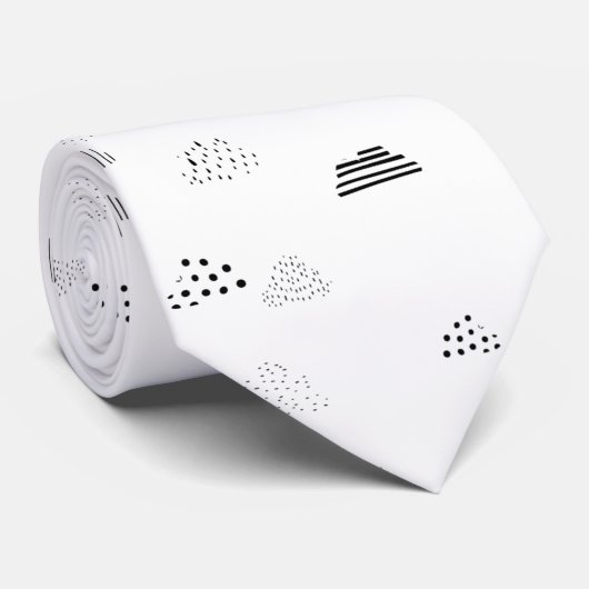 Horizontal, mittelgrau krawatte (Gerollt)