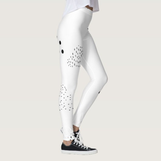 Horizontal, mittelgrau leggings (Rechts)