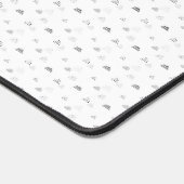 Horizontal, mittelgrau schreibtischunterlage (Ecke)