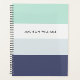 Horizontal-Monogramm-Planer für den Zoll-Farbblock Planer