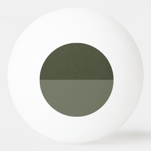 Horizontal-Moosgrüner Pingpong-Ball Tischtennisball (Vorderseite)