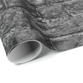horizontal part of black painted brick wallwall,br geschenkpapier (Rolleneckpunkt)
