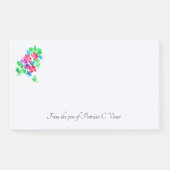 Horizontal personalisierbar post-it klebezettel (Vorderseite)