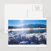 horizontal postkarte (Vorne/Hinten)