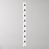 Horizontal, Quill Gray Pedestal-Zeichen Poster (Vorne)