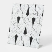 Horizontal, Quill Gray Pedestal-Zeichen Sockelschild (Vorderseite)