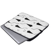 Horizontal, Quill Grey Electronics Bag Laptopschutzhülle (Vorne Knopf)