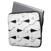 Horizontal, Quill Grey Electronics Bag Laptopschutzhülle (Vorderseite Links)