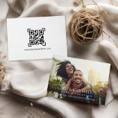 Horizontal Save the Date mit Foto Mitteilungskarte