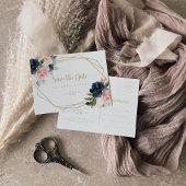 Horizontal Save the Date Postkarte