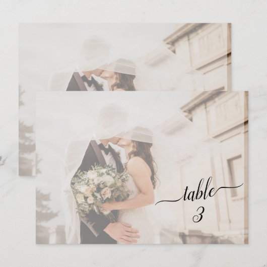 Horizontal ✨ schönes Foto für Paare (Vorne/Hinten)