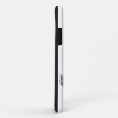 Horizontal, Silber Case-Mate iPhone Hülle (Hinten/Rechts)