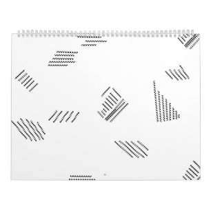 Horizontal, Silber Kalender