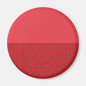 Horizontal Split Texture Tomato Red Magnet Custom (Vorne)