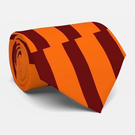 Horizontal-Streifen-Krawatte Krawatte (Gerollt)