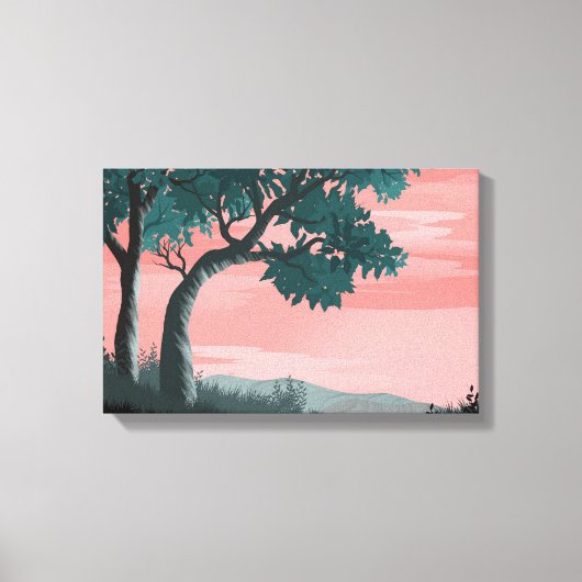 Horizontal | Zazzle_Growshop. Leinwanddruck (Vorderseite)