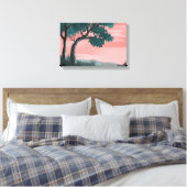 Horizontal | Zazzle_Growshop. Leinwanddruck (Insitu (Schlafzimmer))