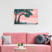 Horizontal | Zazzle_Growshop. Leinwanddruck (Insitu (Wohnzimmer))