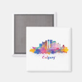 Horizontalakuarela Magnet (Vorderseite/Rückseite)