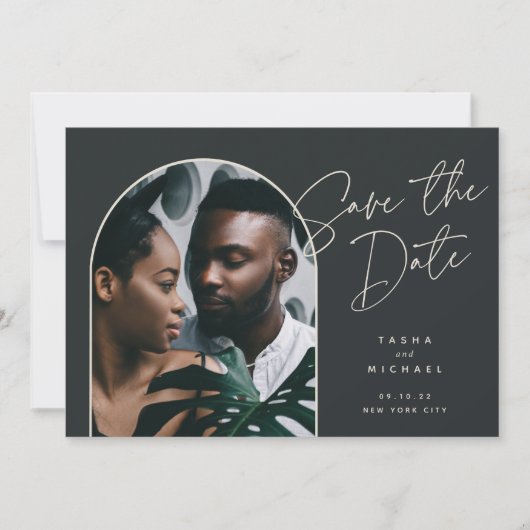 Horizontalbogen | FOTO Save The Date (Vorderseite)