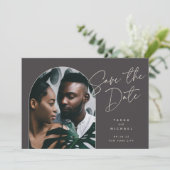 Horizontalbogen | FOTO Save The Date (Stehend Vorderseite)