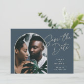 Horizontalbogen | FOTO Save The Date (Stehend Vorderseite)