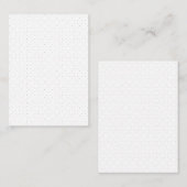 Horizontaldesign 35 mitteilungskarte (Vorne/Hinten)