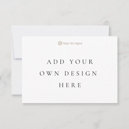 Horizontale 3,5 x 5 Zoll-Karte mit Umschlägen (Vorderseite)