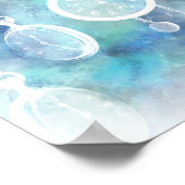 Horizontale Alice im Wunderland Poster (Ecke)