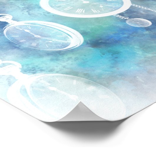 Horizontale Alice im Wunderland Poster (Ecke)