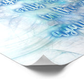 Horizontale Alice im Wunderland Poster (Ecke)