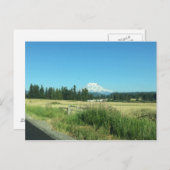 Horizontale Anschlusskarte des Rainiers Postkarte (Vorne/Hinten)