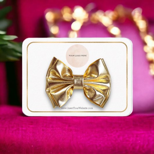 Horizontale Anzeige für den Haarschnitt Ihrer Logo Visitenkarte