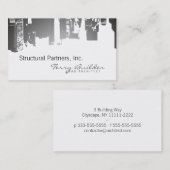 Horizontale Architektur im Zentrum Visitenkarte (Vorne/Hinten)