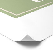 Horizontale Bestätigungs-Wandkunst – Du Darfst Poster (Ecke)