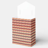 Horizontale Candy-Streifen Geschenkschachtel (Geöffnet)