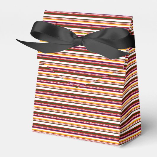 Horizontale Candy-Streifen Geschenkschachtel (Vorderseite)