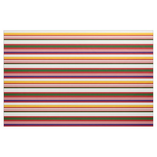 Horizontale Candy Streifen (groß) Stoff (Fat Quarter (45,7 x 55,9 cm))