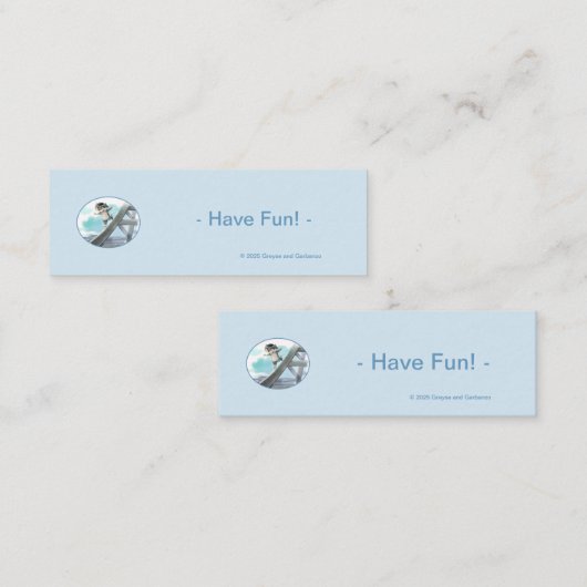 Horizontale Eiffelturm-Lesezeichen (Bulk) - Spaß Mini Visitenkarte (Vorne/Hinten)